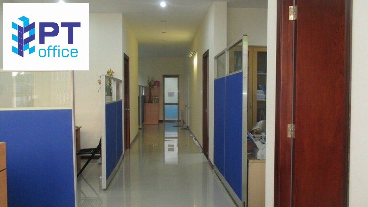 Hành lang bên trong tòa nhà văn phòng Phideco building